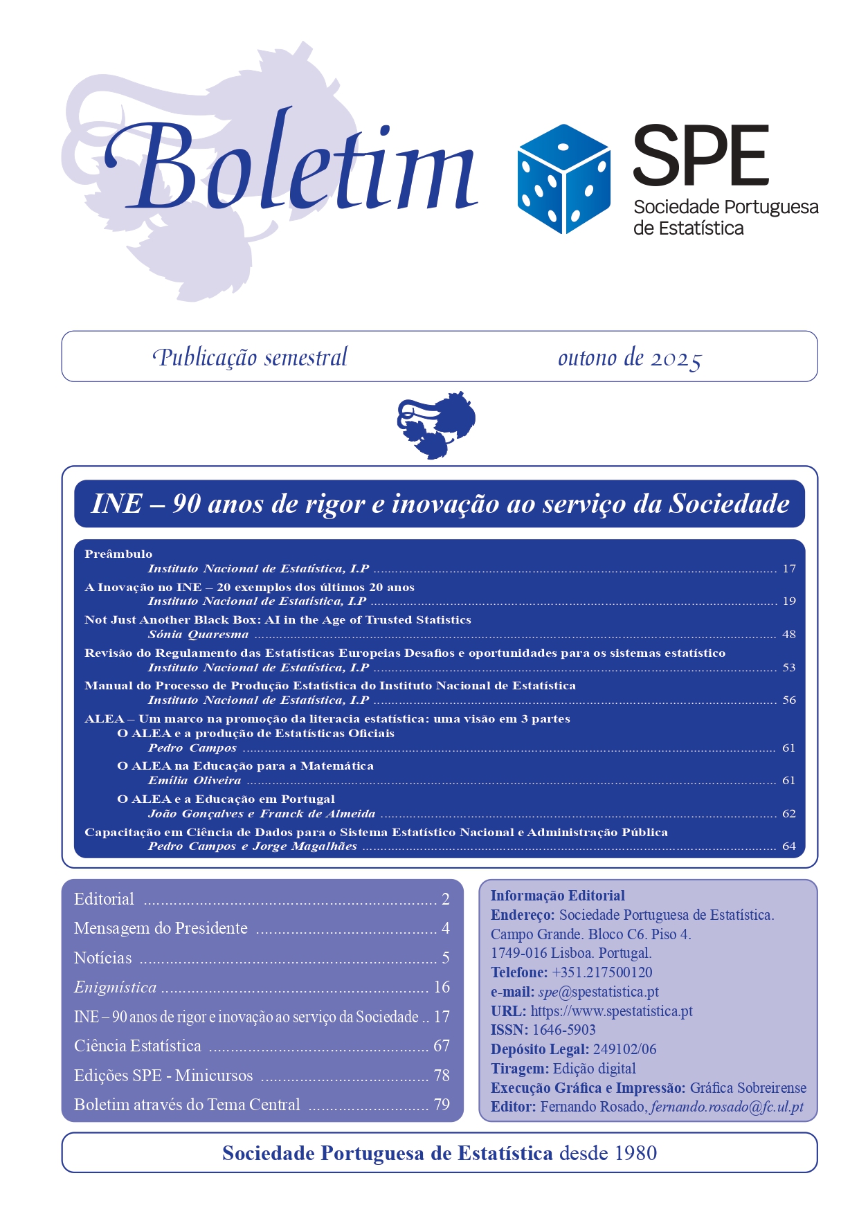 INE – 90 anos de rigor e inovação ao serviço da Sociedade